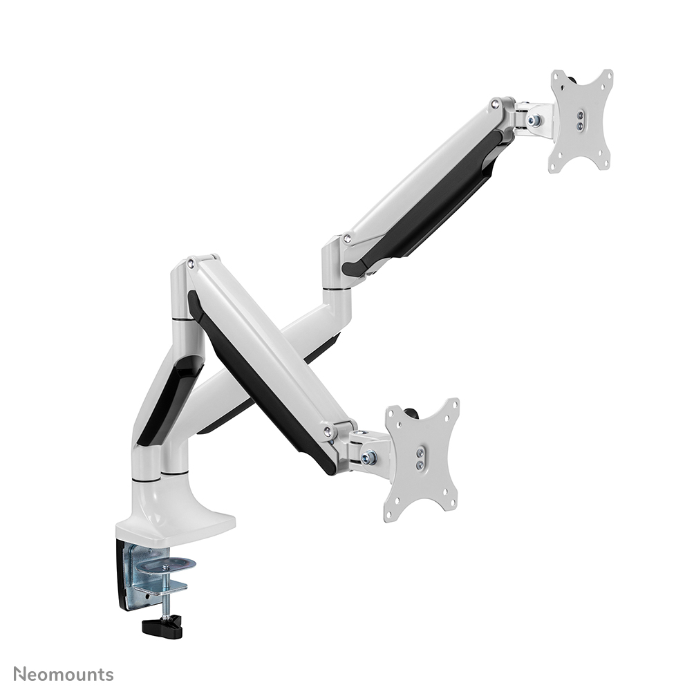 Neomounts NM-D750DWHITE Braccio per monitor 10-32" - molla a gas
